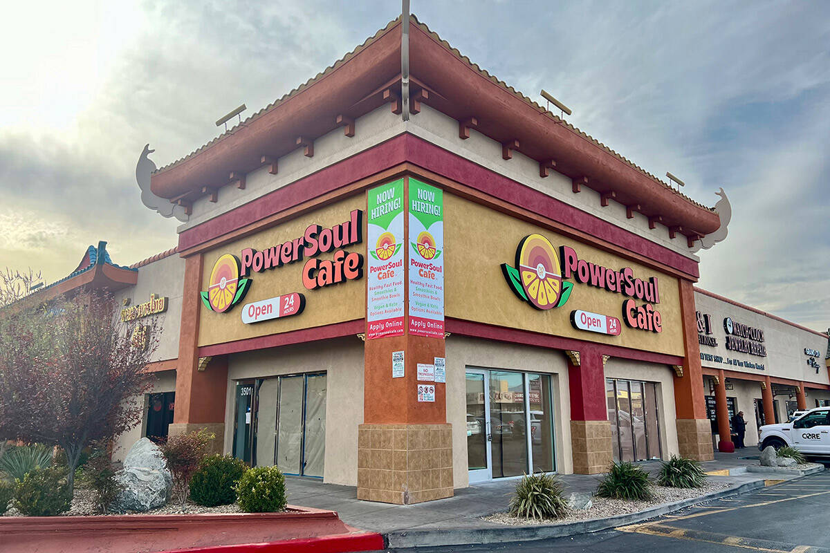 PowerSoul Cafe's location in Chinatown at 3501 S. Valley View Blvd. in Las Vegas. (PowerSoul Cafe)