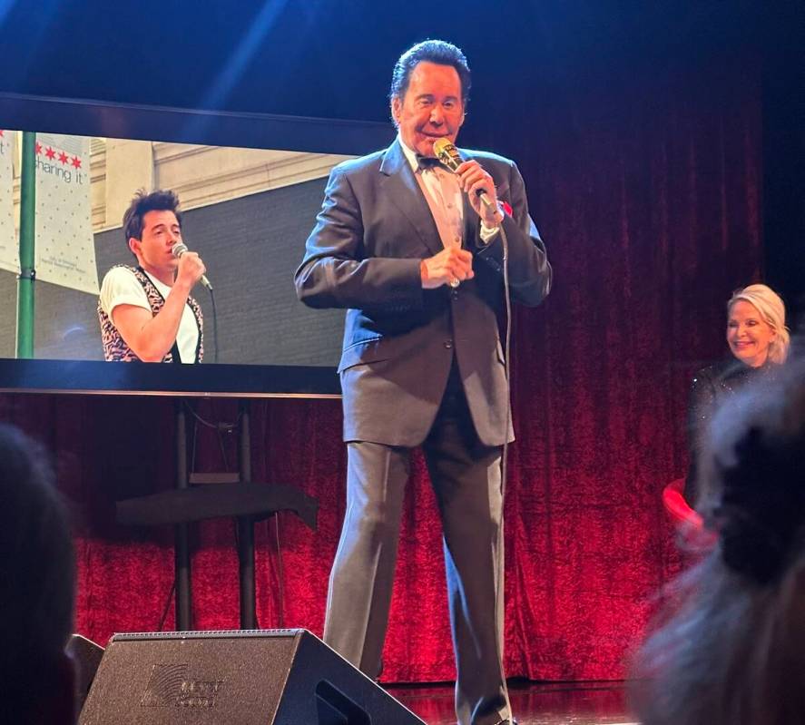 Wayne Newton is shown at the Flamingo on Saturday, Feb. 3, 2024. (John Katsilometes/Las Vegas R ...