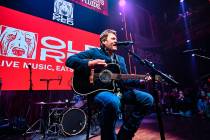 Blake Shelton performs at Ole Red Las Vegas on Saturday, February 11, 2024. (Alan D. Sabido/END ...