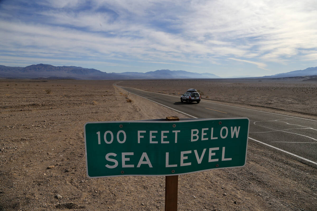 Death Valley National Park, here in a 2014 file image. (Mark Boster/Los Angeles Times/TNS)