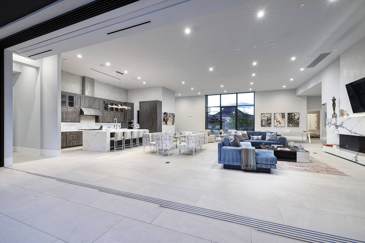 The home features indoor/outdoor living features. (JPM Studios)