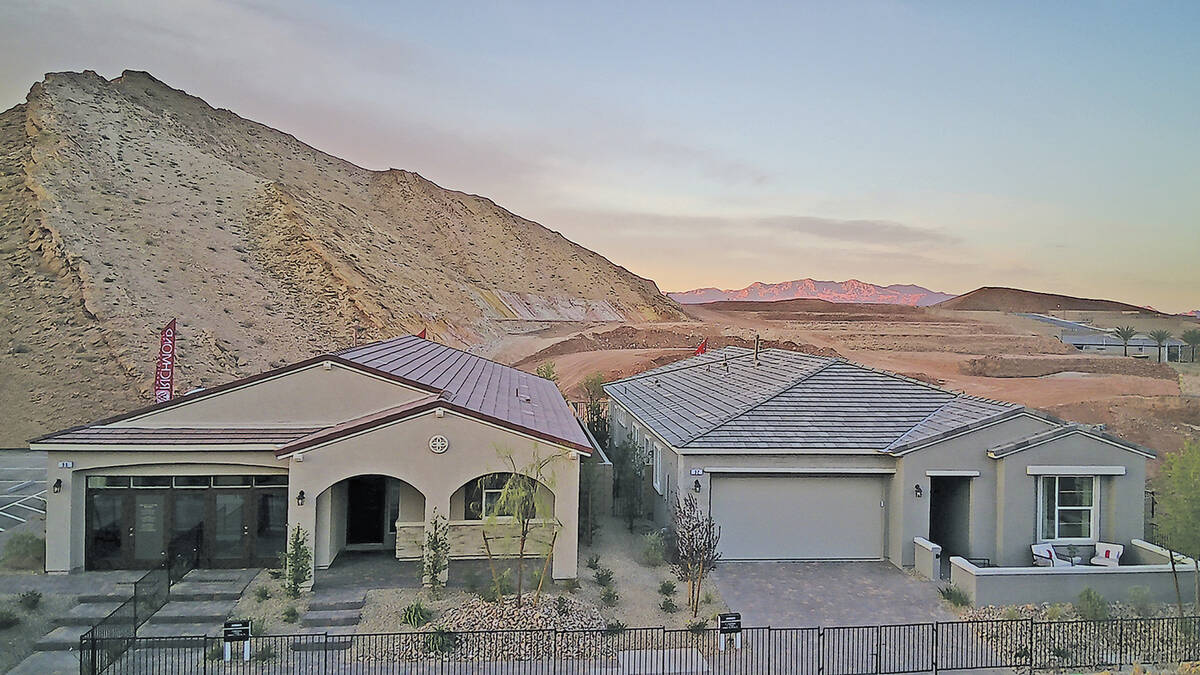 Marble Mesa by Richmond American has been one of Lake Las Vegas’ most popular single-story co ...