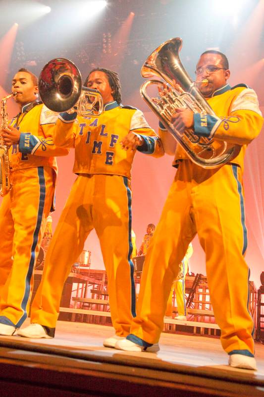 "Drumline Live," a touring production that has packed performance halls around the wo ...