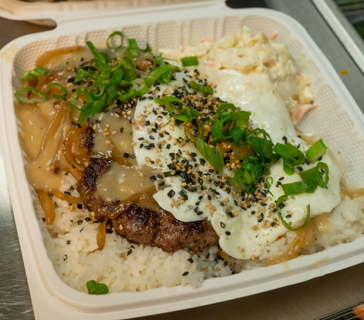 Loco moco from Antidote Flavors of Hawaii in southwest Las Vegas. (Via Instagram)