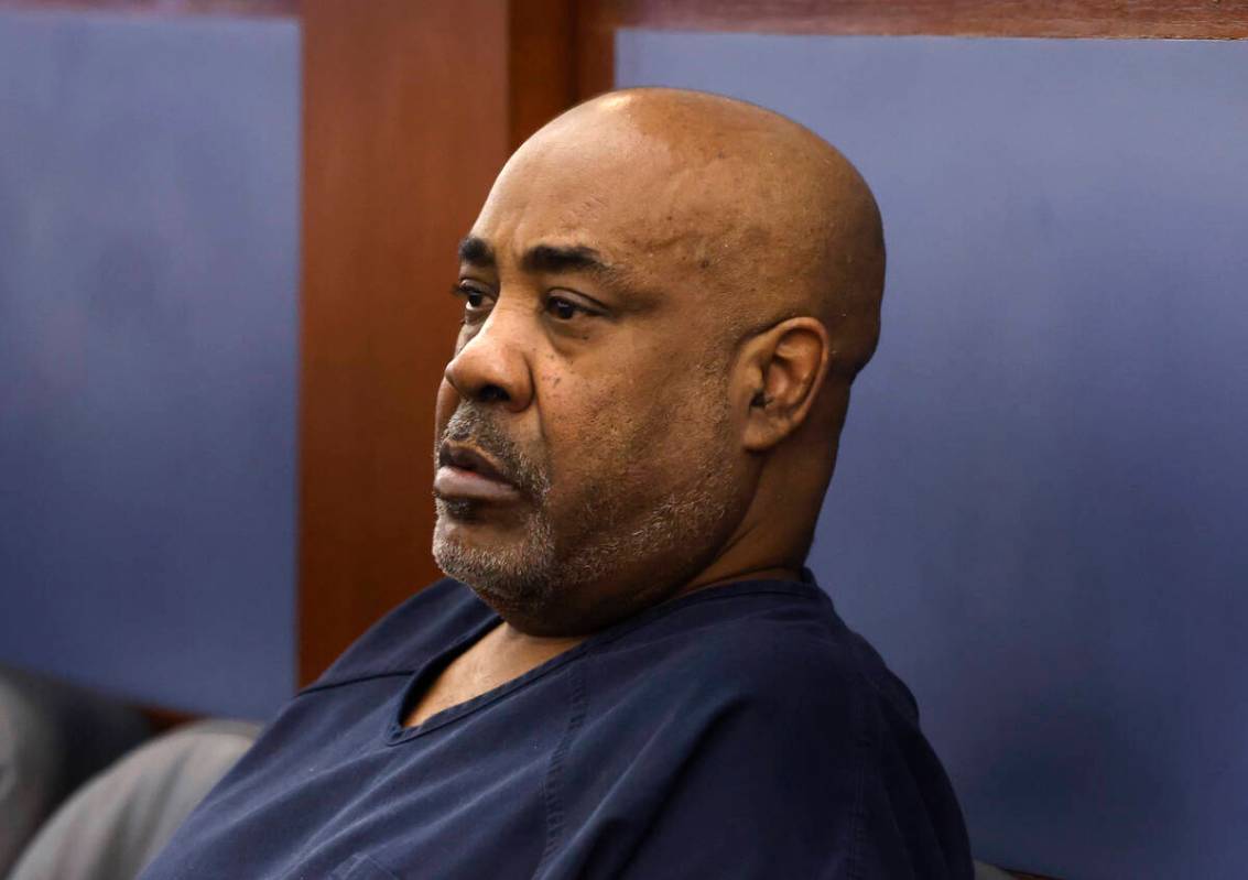 Duane “Keffe D” Davis, who is accused of orchestrating the 1996 slaying of hip-ho ...