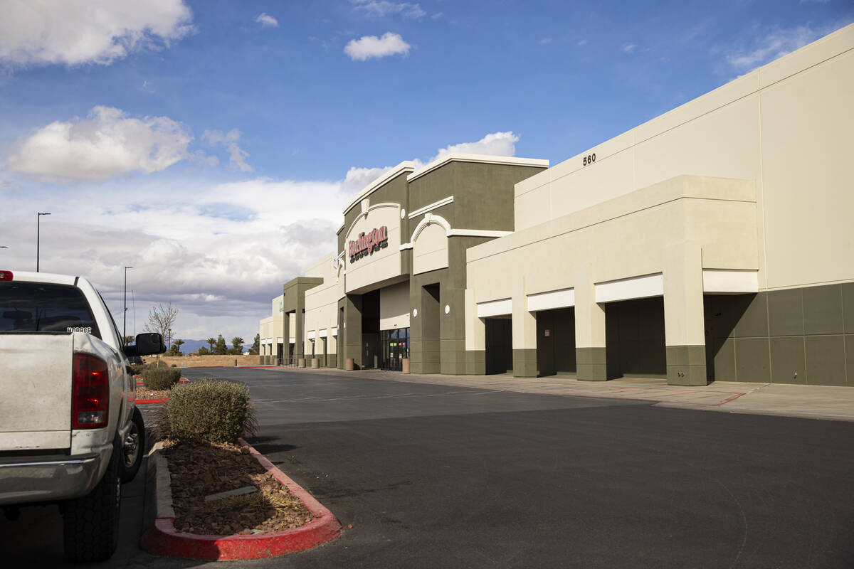 The possible future site of a Smith's Marketplace at the Galleria Commons in Henderson on Thurs ...