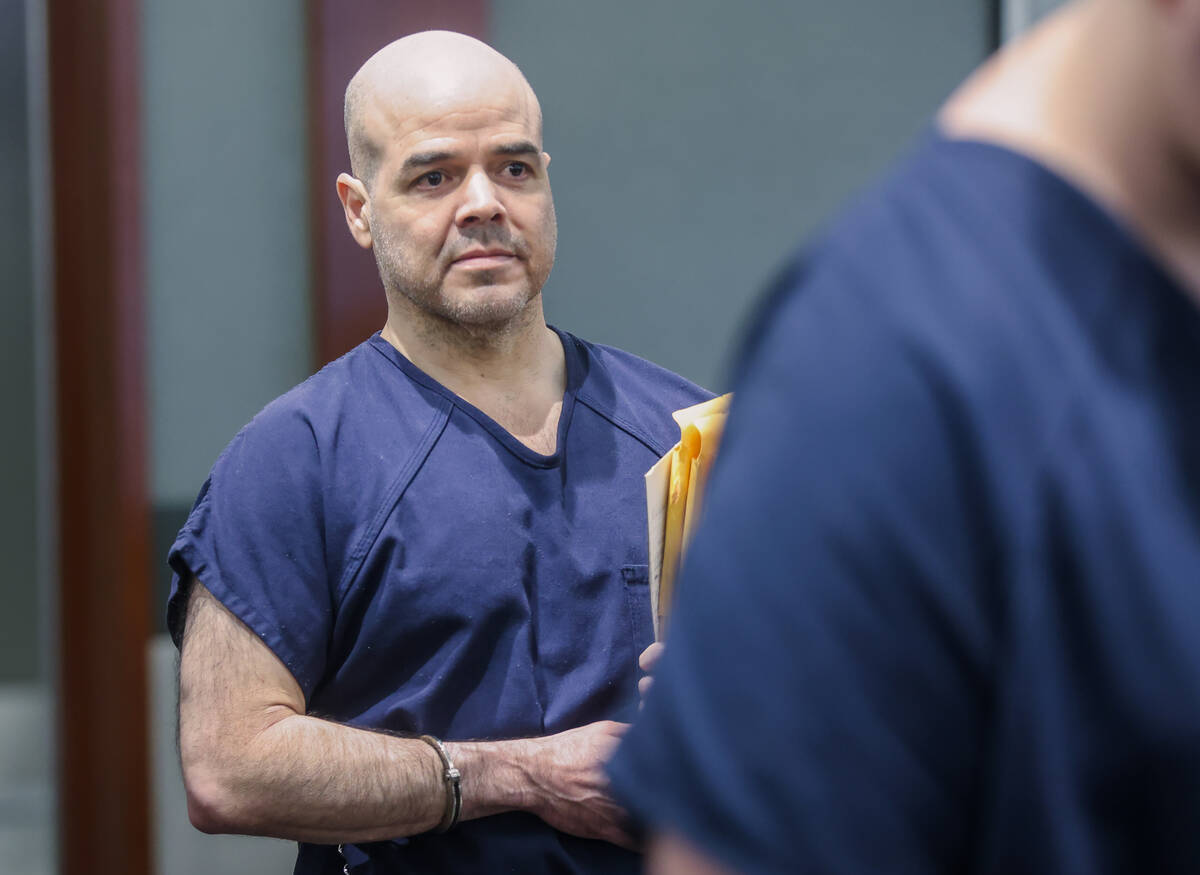 Robert Telles, the former public official accused of killing Review-Journal reporter Jeff Germa ...