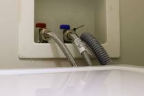 Electric solenoid valves in dishwashers and washing machines stop the flow of water very quickl ...