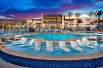 Outlook Club, an expansive, resort-style club with a variety of indoor and outdoor amenities, i ...