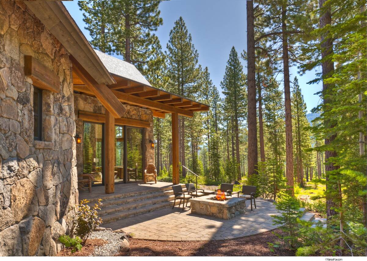 The architecture incorporates indigenous granite masonry to create strength and grounding on th ...