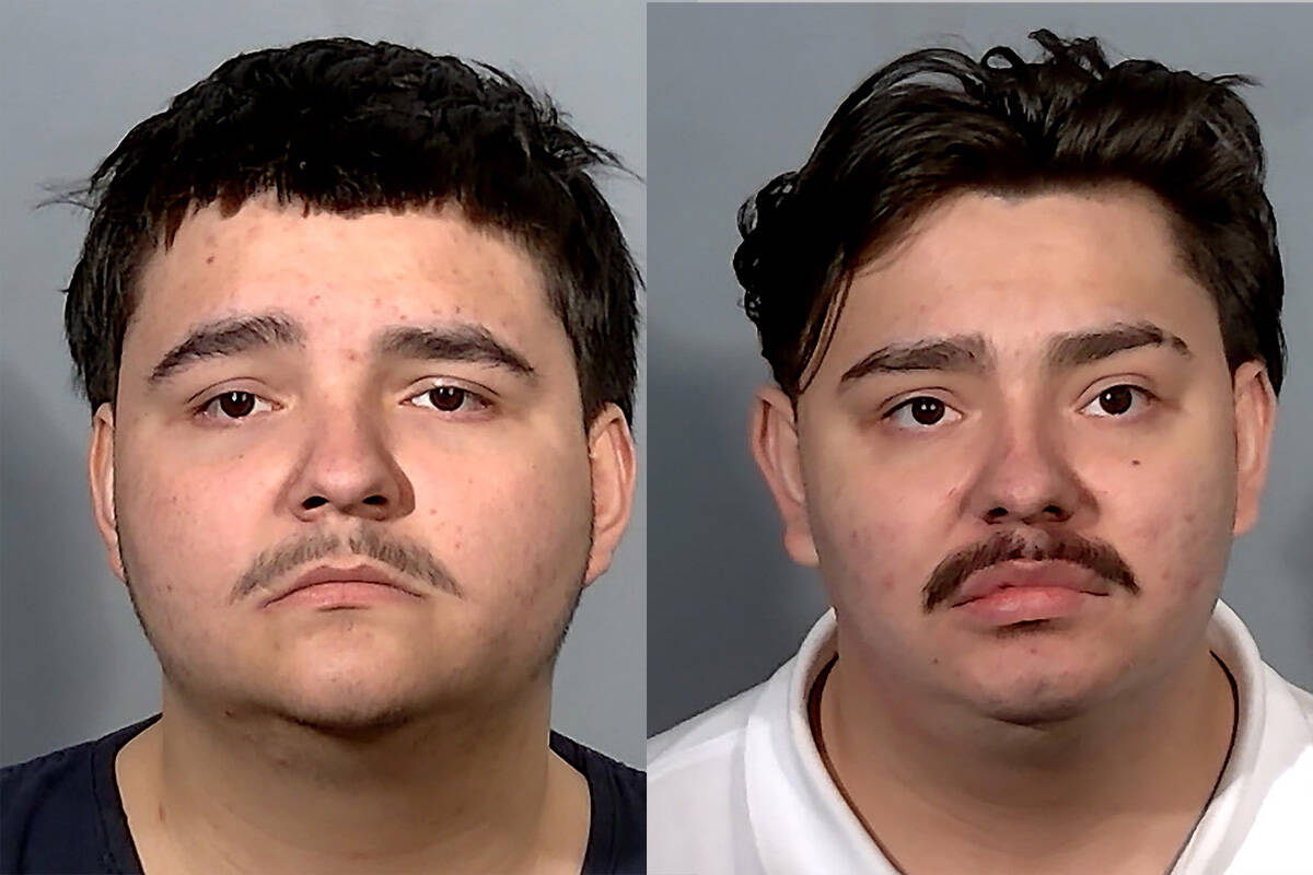 Juan Galvan, left, and Javier Galvan. (Metropolitan Police Department)