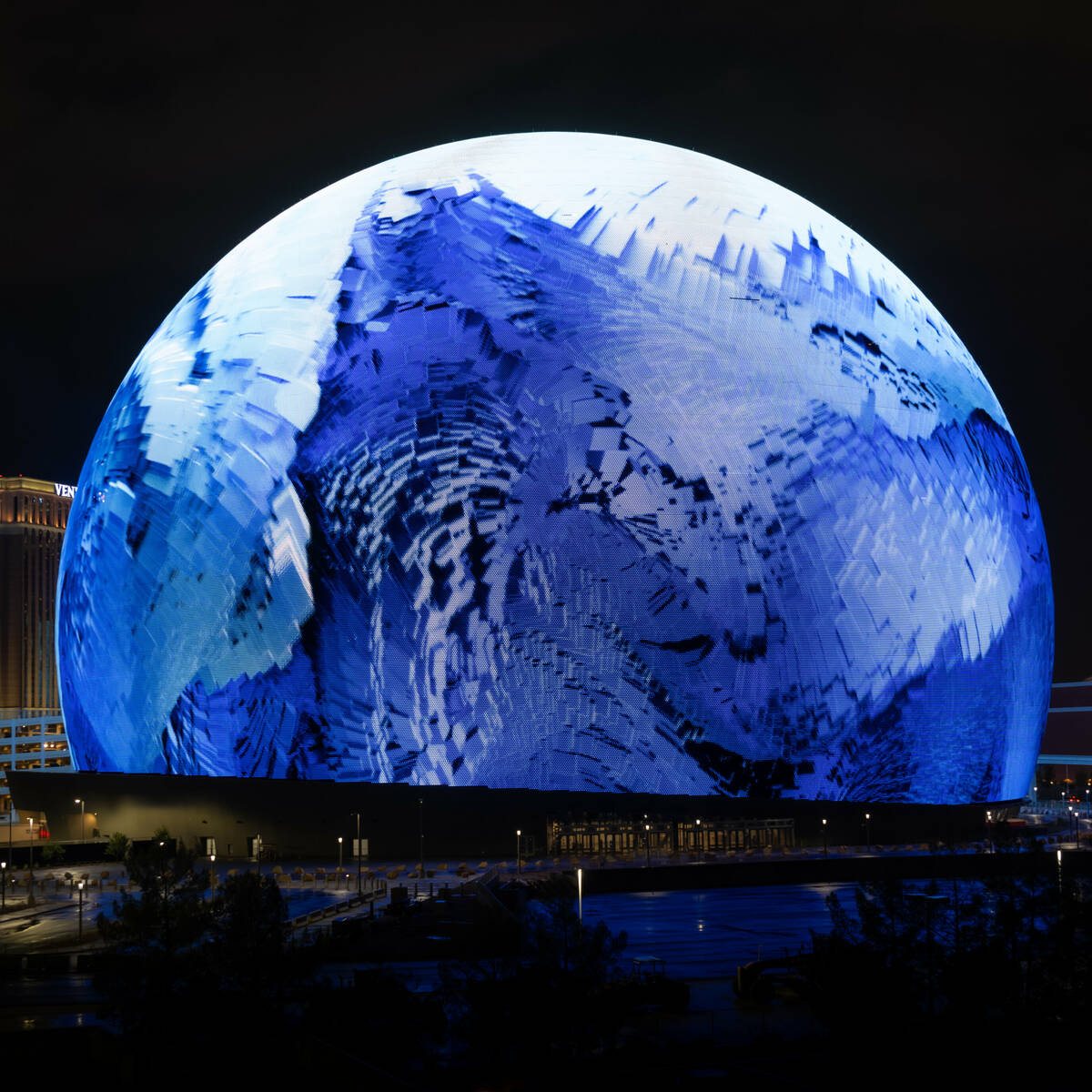 Artist Refik Anadol, whose site-specific works utilize machine learning, kicked off Sphere’s ...