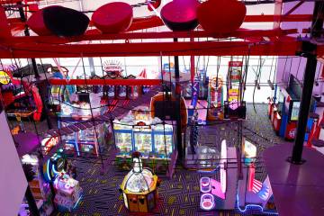 Spy Ninja HQ, the World's First YouTuber Theme Park, pictured, on Thursday, Feb. 29, 2024, in L ...