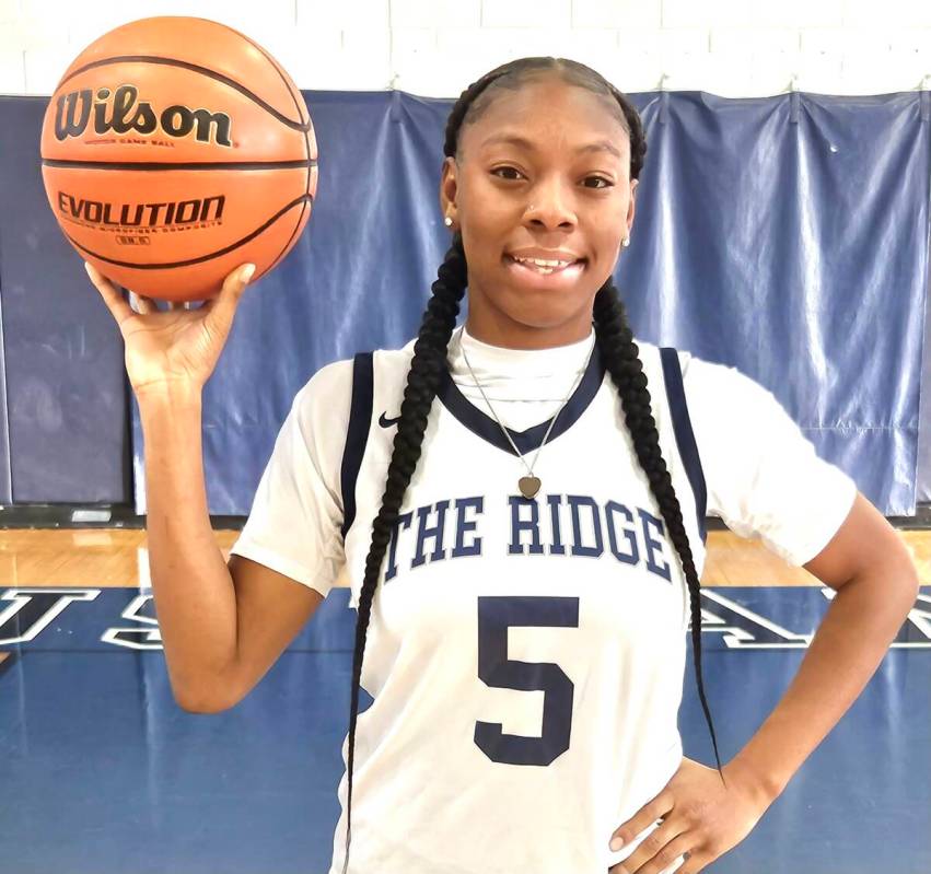 Shadow Ridge's Zh'Mya Martin is a member of the Nevada Preps All-Southern Nevada girls basketba ...