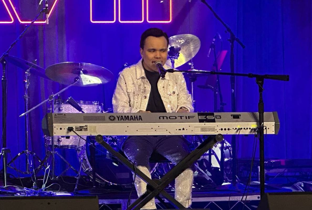 Kodi Lee of "America's Got Talent Presents Superstars Live" at Luxor performs at Wynn Las Vegas ...