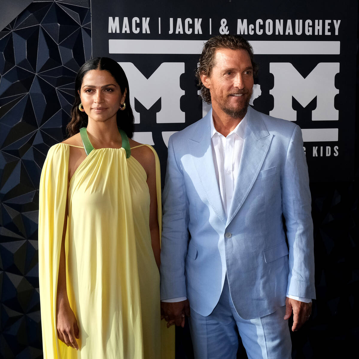 Camila Alves McConaughey and Matthew McConaughey attend the 2023 Mack, Jack & McConaughey Gala ...