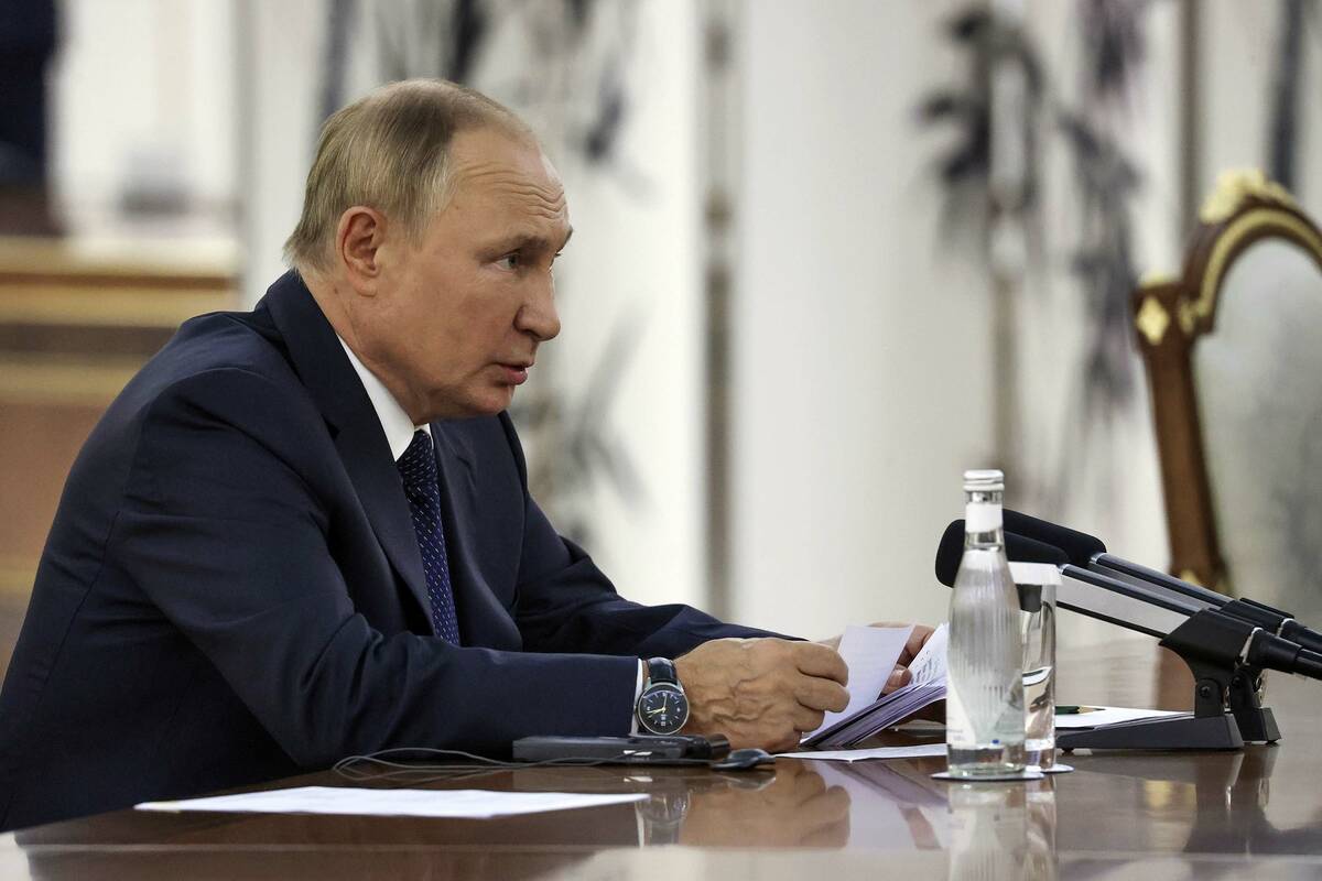 Russian President Vladimir Putin. (Alexandr Demyanchuk, Sputnik, Kremlin Pool Photo via AP)