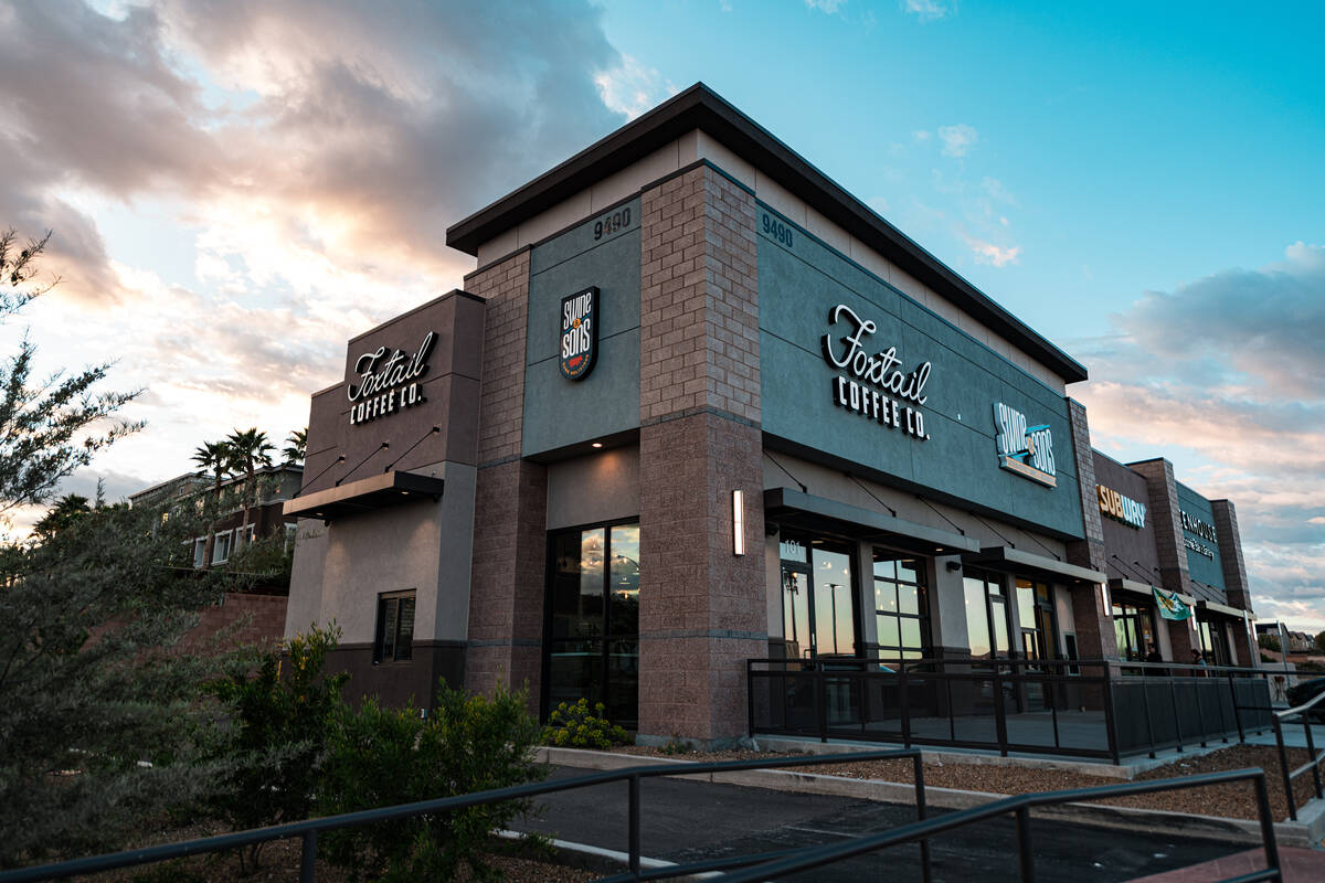 Foxtail Coffee Co. is opening a southwest Las Vegas shop on March 19, 2024. (Grizzlee Martin)