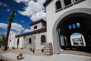 The new Ronald McDonald House in the final phase of construction in Las Vegas, Monday, March 18 ...