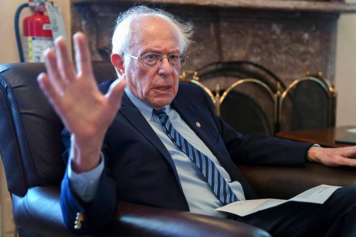Senate Budget Committee Chairman Bernie Sanders. (AP Photo/J. Scott Applewhite)