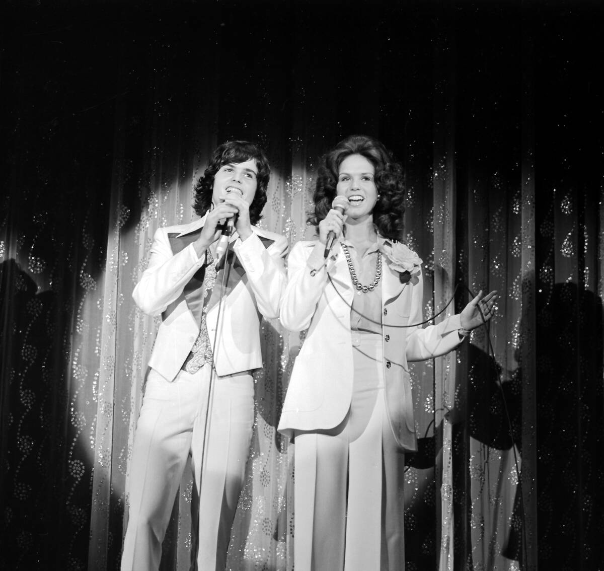 The Osmonds at the Tropicana on Sept. 13, 1974. (Las Vegas Review-Journal file photo)