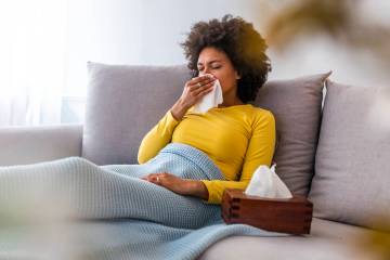 Allergic rhinitis, or hay fever, can sometimes be mistaken for a cold. (Getty Images)