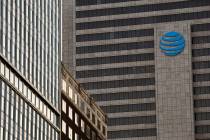 AT&T Headquarters building in downtown Dallas on Sept. 12, 2019. (Ashley Landis/The Dallas ...