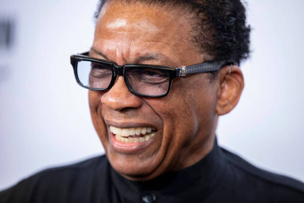 Herbie Hancock arrives at the presentation of the Gershwin Prize, which honors a musician's lif ...