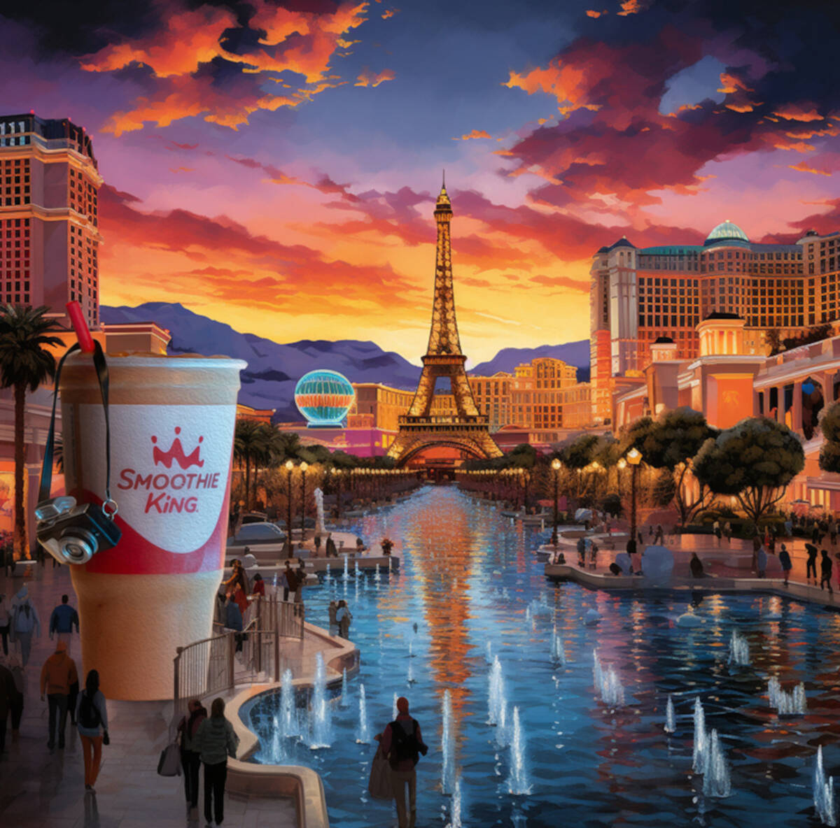 The Smoothie King chain has signed agreements to open seven shops across the Las Vegas Valley. ...