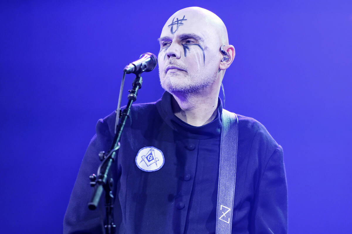 Billy Corgan of the Smashing Pumpkins performs at the Metro on Tuesday, Sept. 20, 2022, in Chic ...