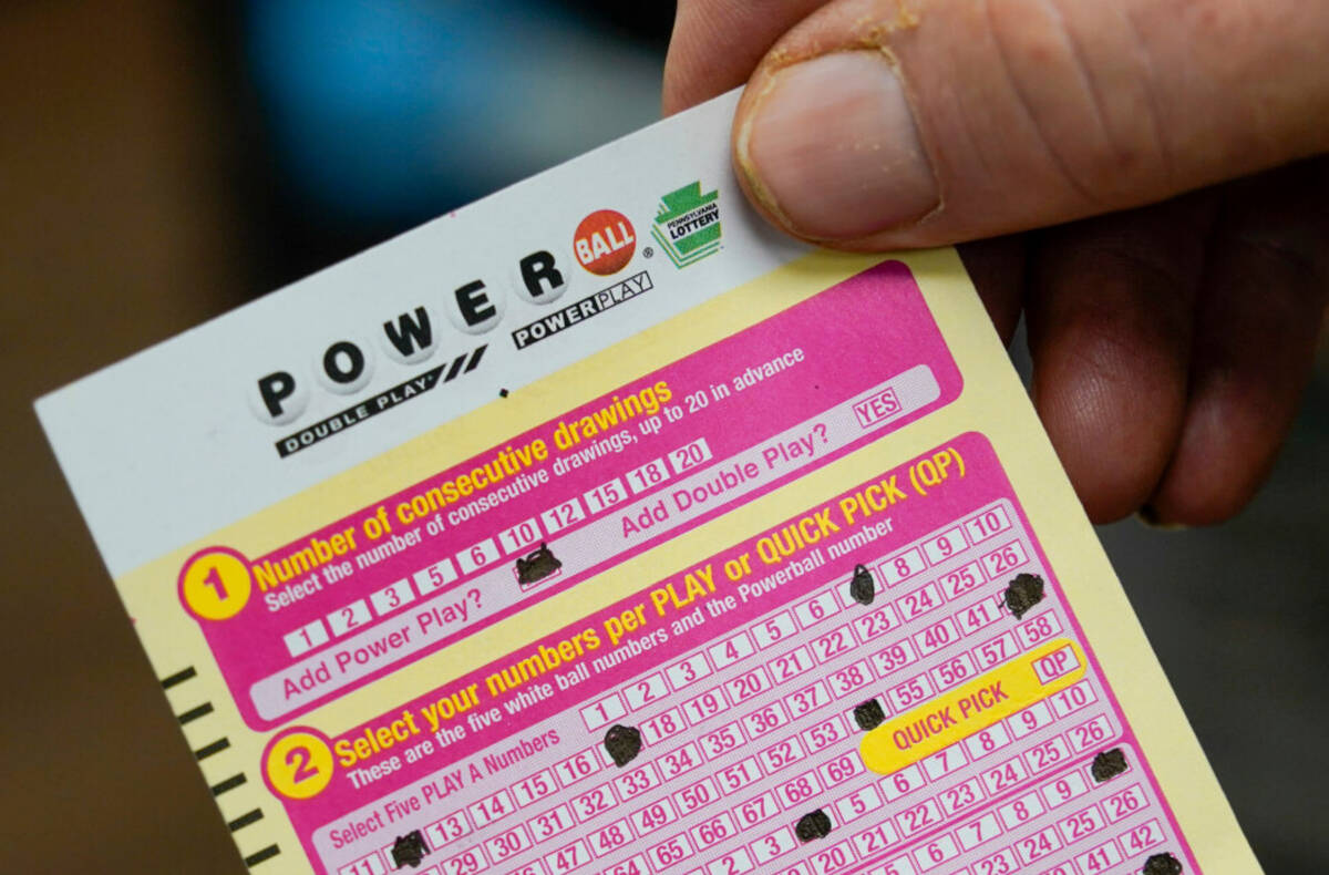 The Powerball jackpot is at $1 billion for Monday, April 1, 2024, Not an April Fool's joke. (AP ...