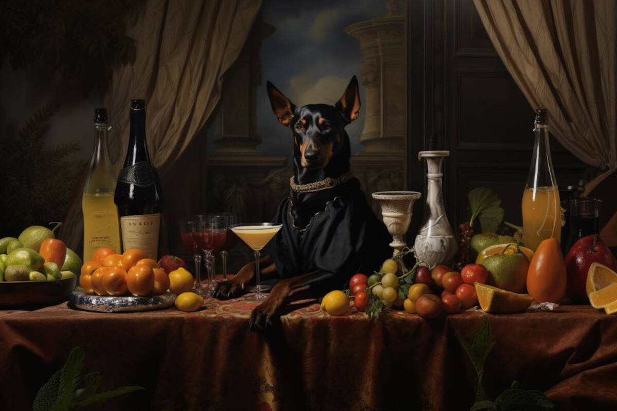 Good boy. Doberman, a social club, is planned for early fall 2024 in downtown Las Vegas. (Facebook)