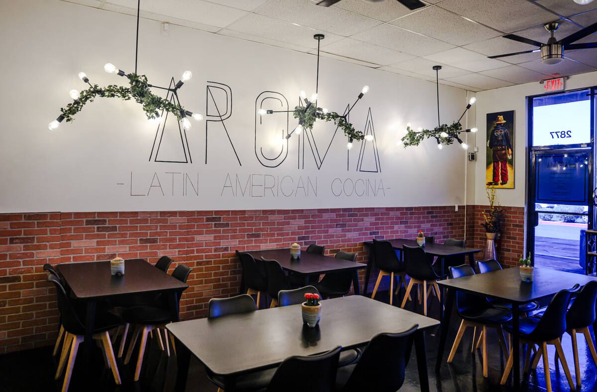 Aroma Latin American Cocina, in Henderson, Wednesday, April 3, 2024. Chef and owner Steve Kestl ...