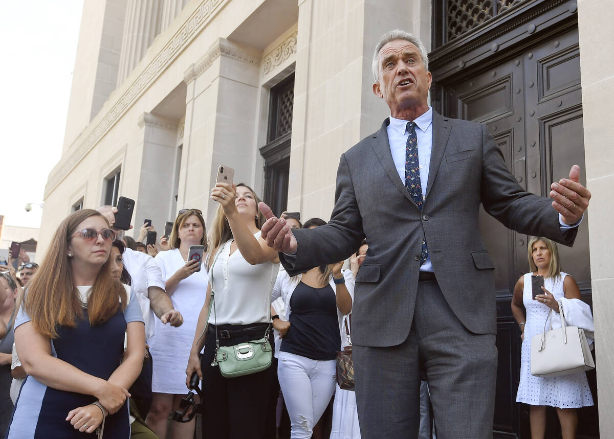 Attorney Robert F. Kennedy Jr. (AP Photo/Hans Pennink, File)