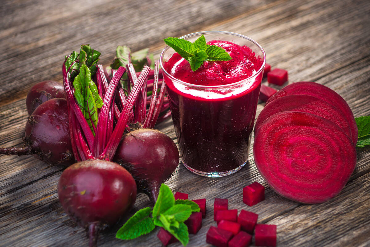 Beets contain nitrates, which the body turns into nitric acid, a substance that helps promote b ...