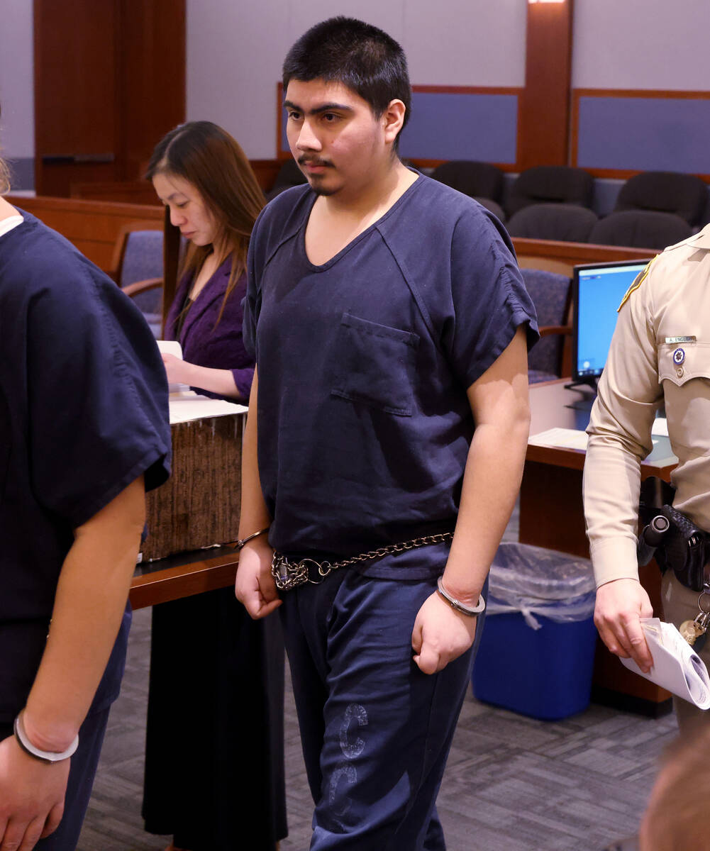Jonathan Martinez Garcia, the student accused of attacking his Eldorado High School teacher, ri ...