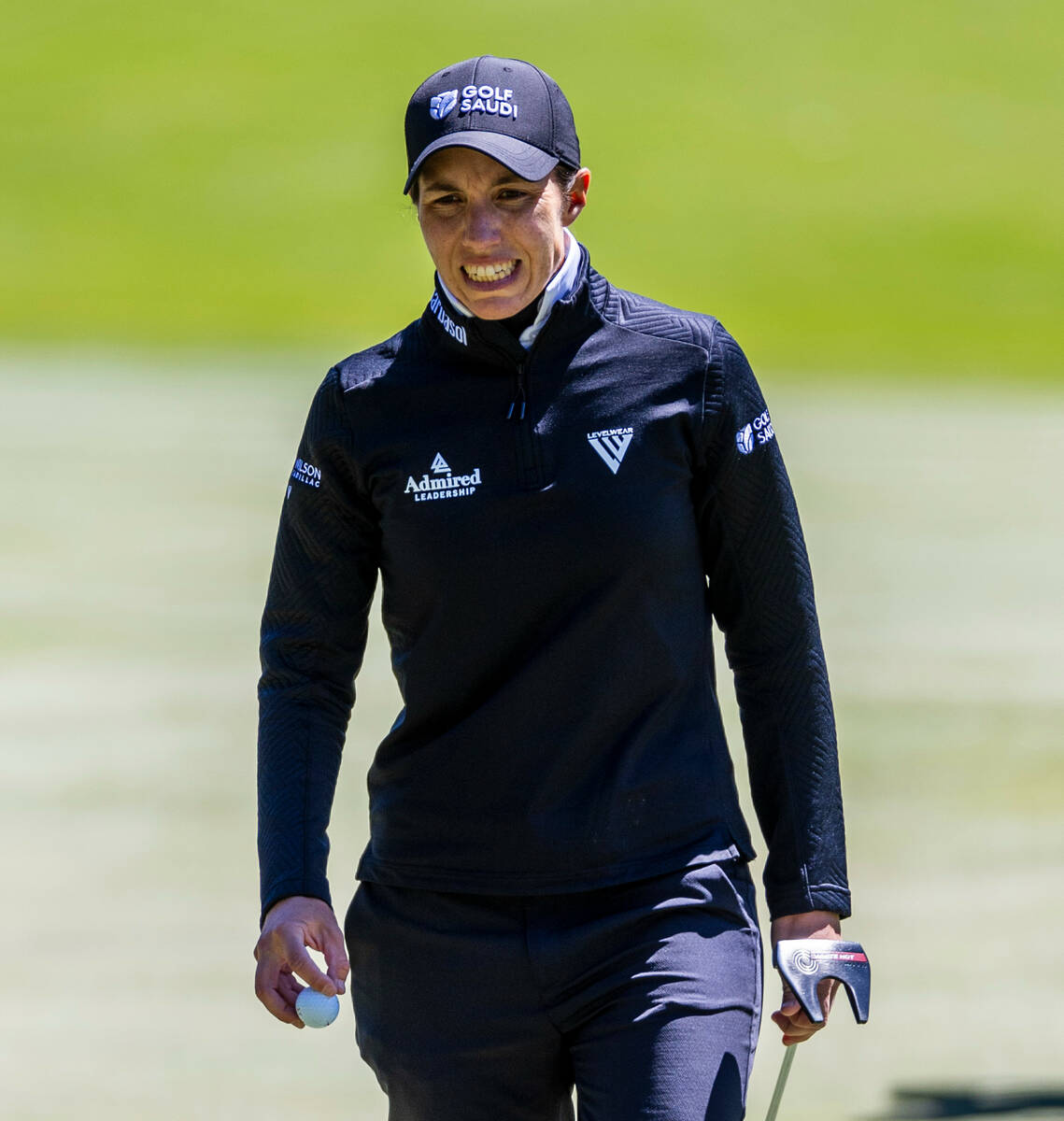 Carlota Ciganda starts out strong but falls off the lead during the third day of the LPGA T-Mob ...