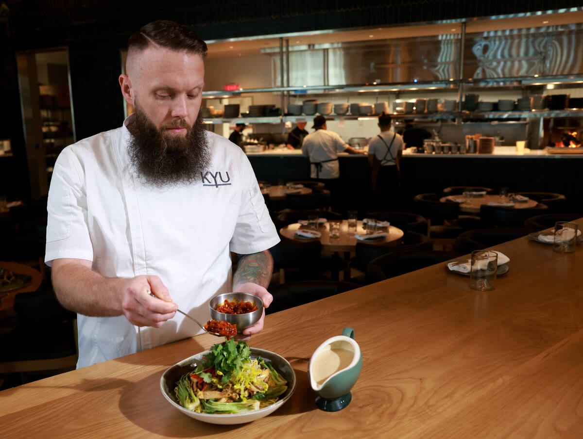 Corporate executive chef Christopher Arellanes prepares Malaysian-style chicken laksa, part one ...