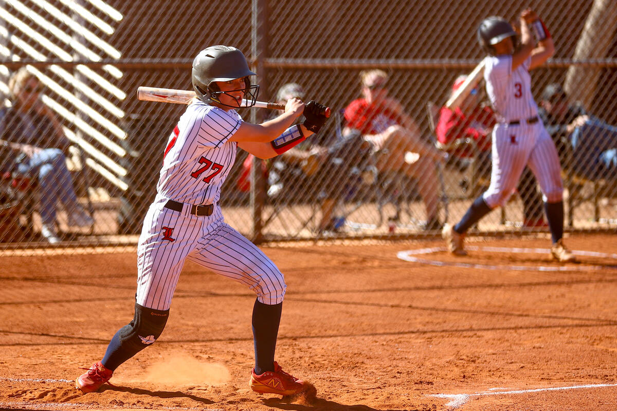 Liberty's Justice Lavin (77) takes off after getting a hit on Coronado during a high school sof ...