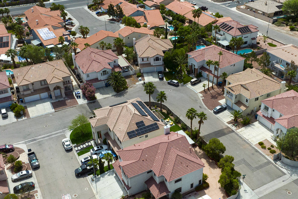 Mortgage payments in the Las Vegas Valley have increased nearly 50 percent over the past two ye ...
