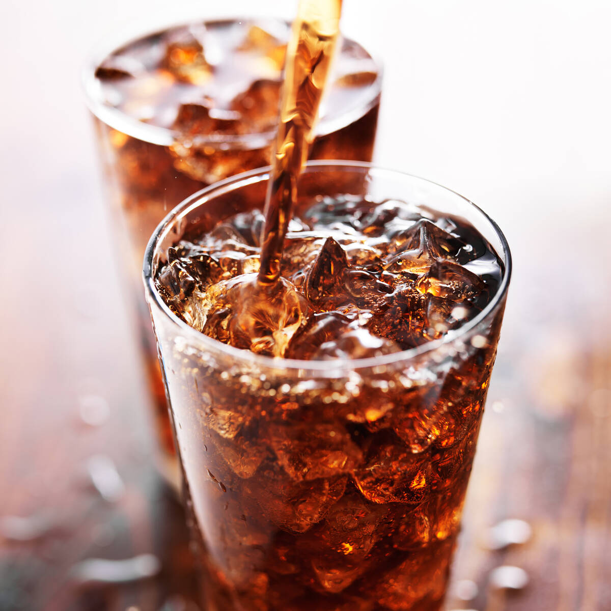 People with arthritis should limit consumption of soda and other sugary drinks. (Getty Images)
