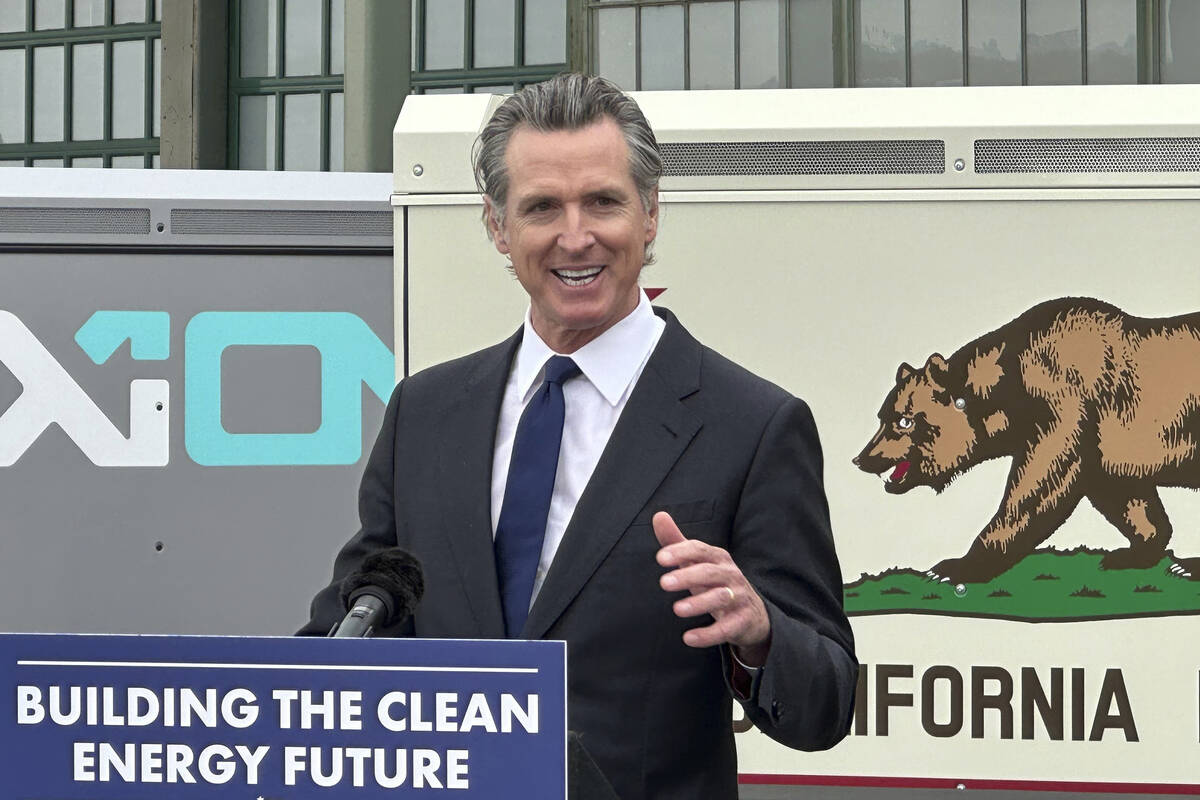 California Gov. Gavin Newsom. (AP Photo/Adam Beam, File)