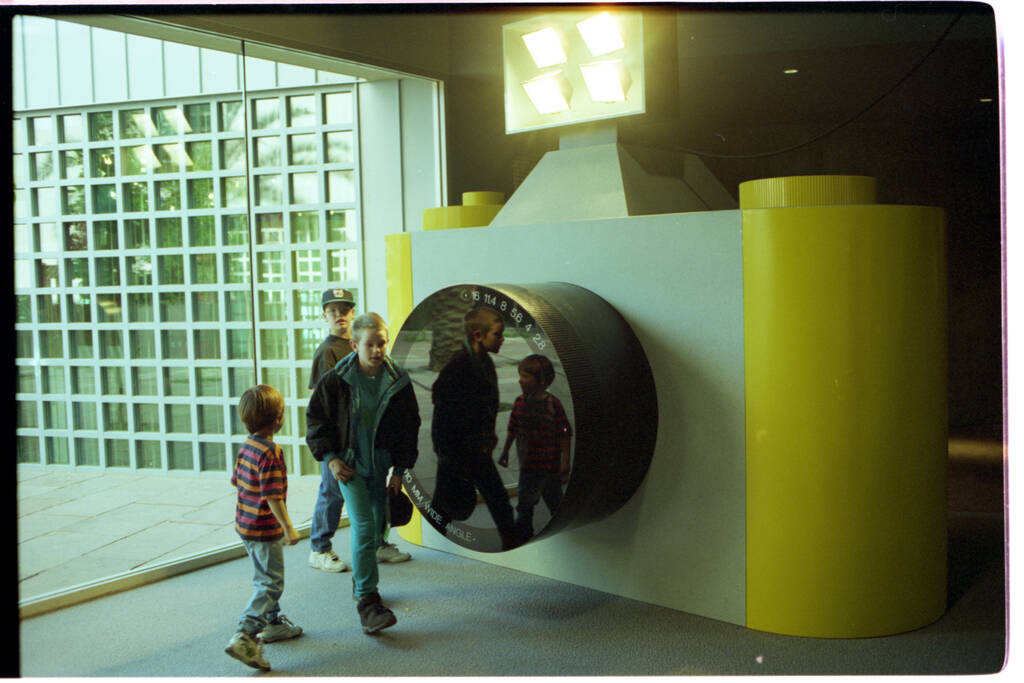 Children walk around the Lied Discovery Children's Museum on Jan. 17, 1984. (Jim Laurie/Las Veg ...