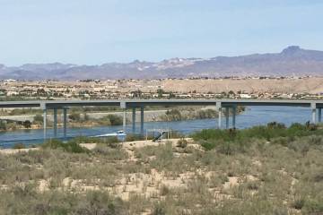 Artist's rendering of the planned bridge linking Laughlin and Bullhead City, Arizona. (courtesy)