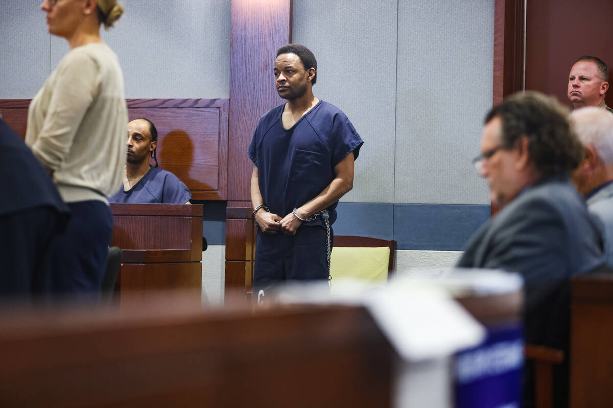 Jemarcus Williams appears in court to plead guilty to a DUI crash that killed Nevada Highway Pa ...