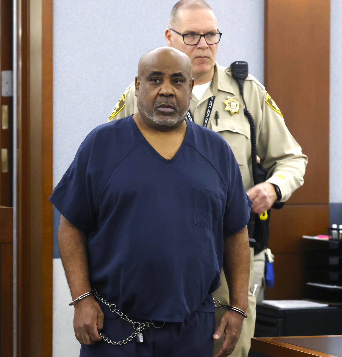 Duane Davis, who is accused of orchestrating the 1996 slaying of hip-hop icon Tupac Shakur, is ...