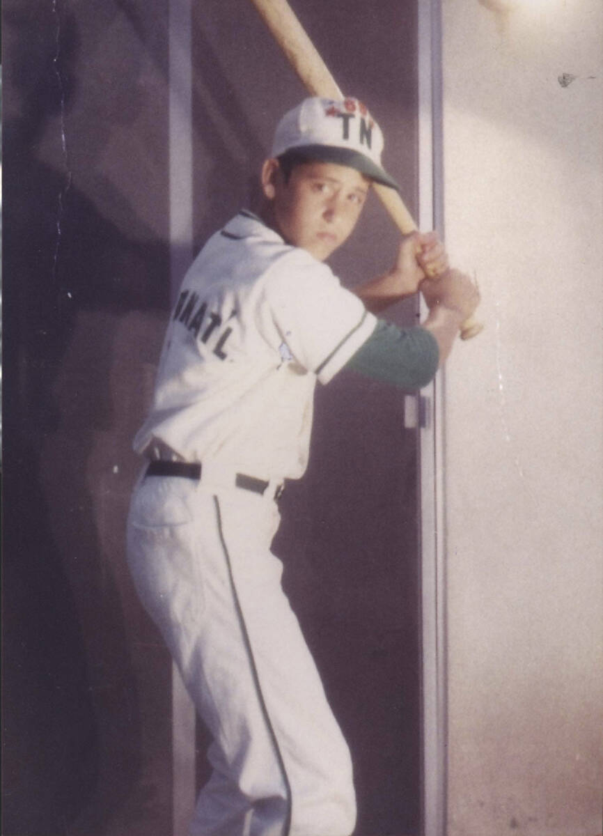 This is an undated photo of Danny Gans wearing an "All-Stars" uniform. (Courtesy)