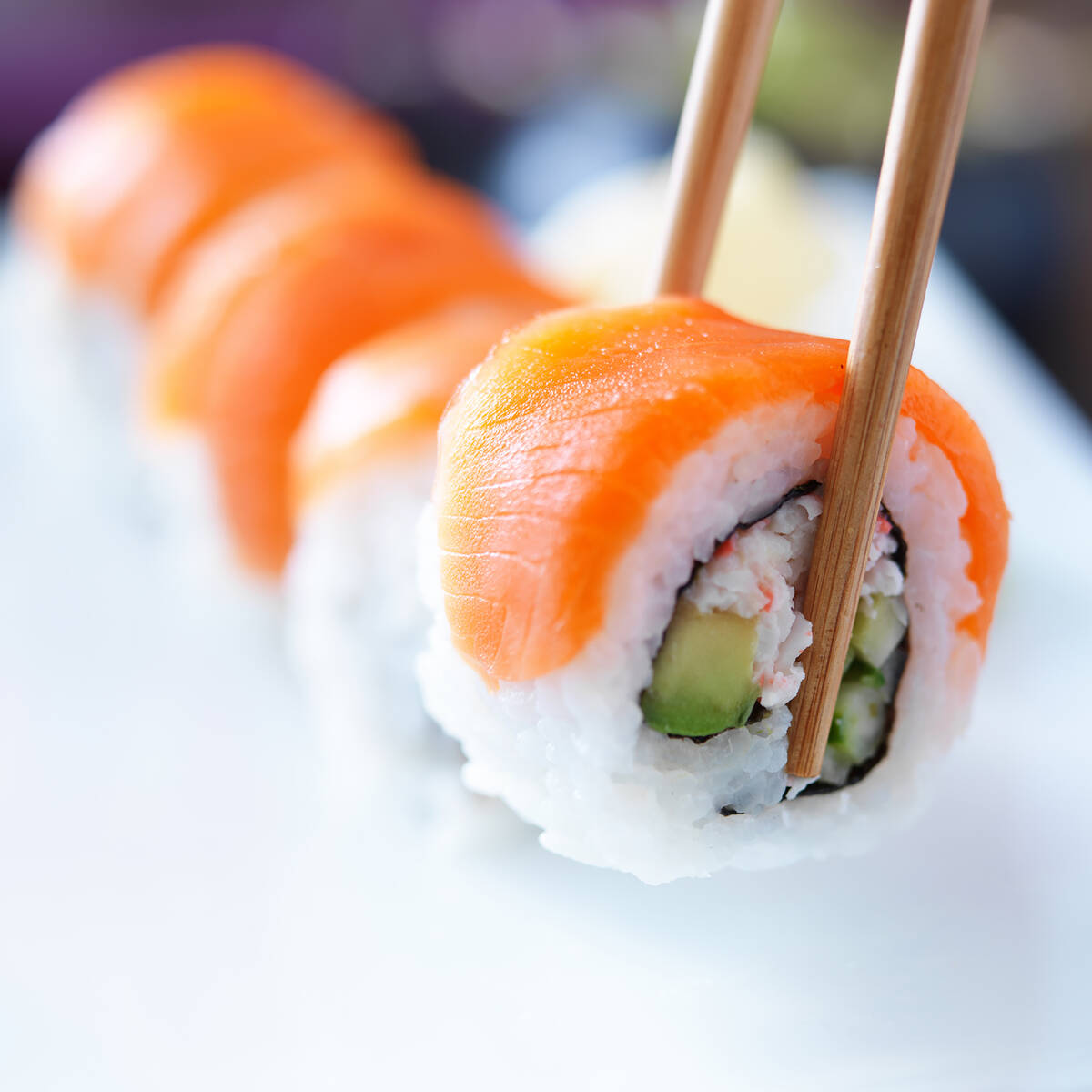 Sushi may be a perfect example of mindful eating, encouraging diners to take one bite at a time ...