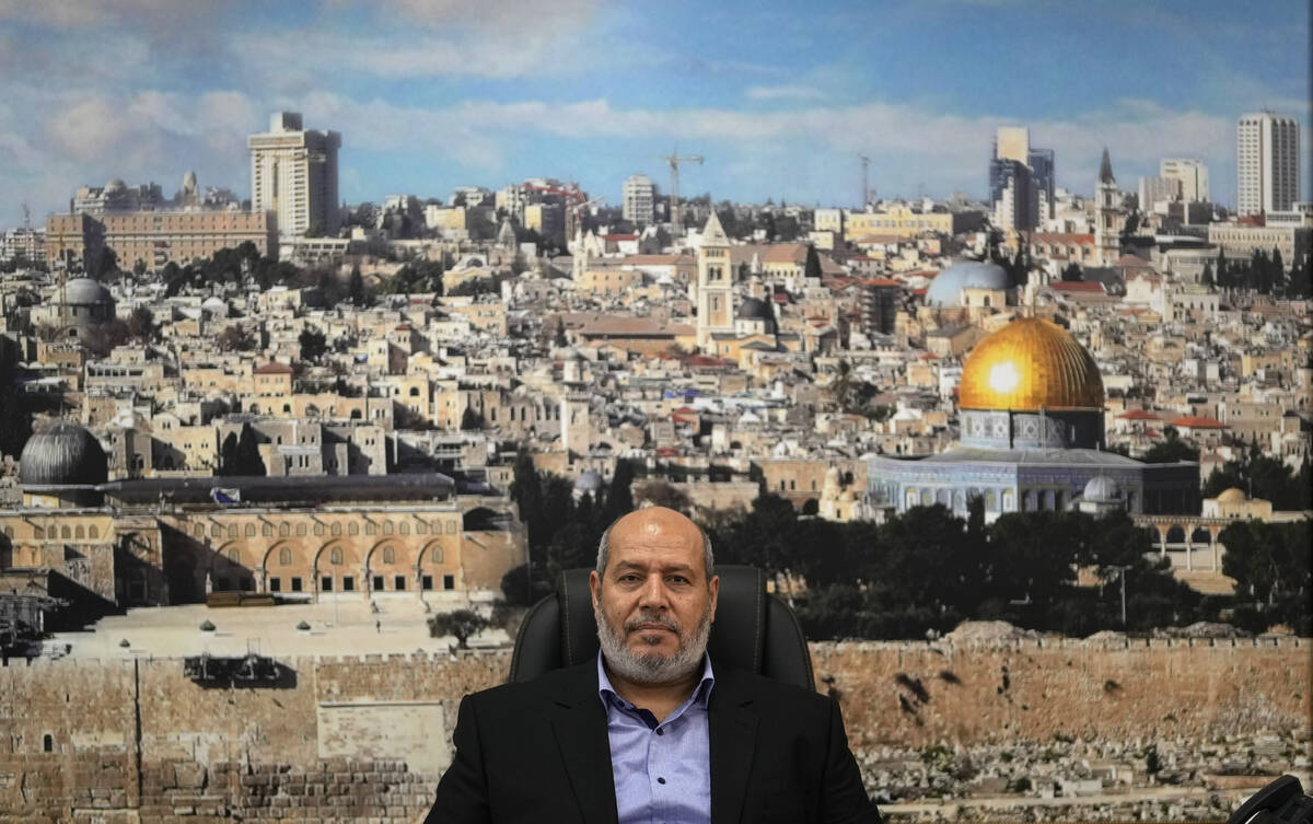 Khalil al-Hayya, a high-ranking Hamas official who has represented the Palestinian militant gro ...