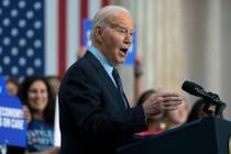 President Joe Biden delivers remarks on proposed spending on child care and other investments i ...